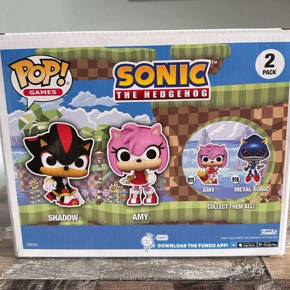 Funko Target con 2024 Flocked Shadow and Amy 2 Pack - Picture 2 of 6